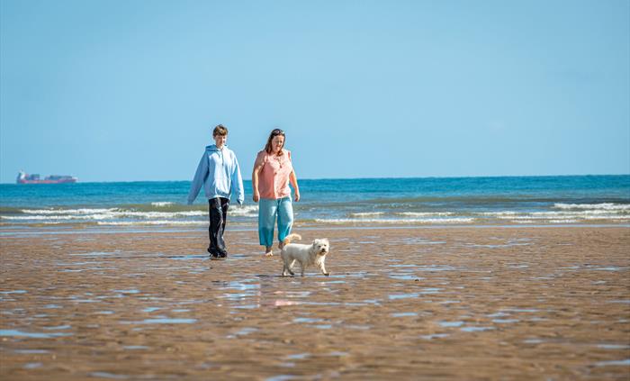 Couple on Lligwy beach